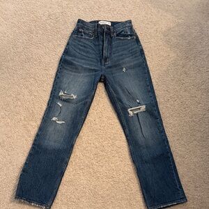 Abercrombie & Fitch Ultra High Rise Blue Jeans